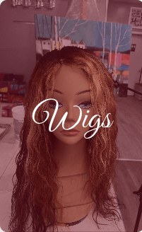 Crochet Braids styled at Amazing Weaves Plus